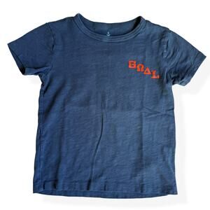 Crewcuts J.Crew Kids Graphic Tee XS 4-5 Navy Blue Player